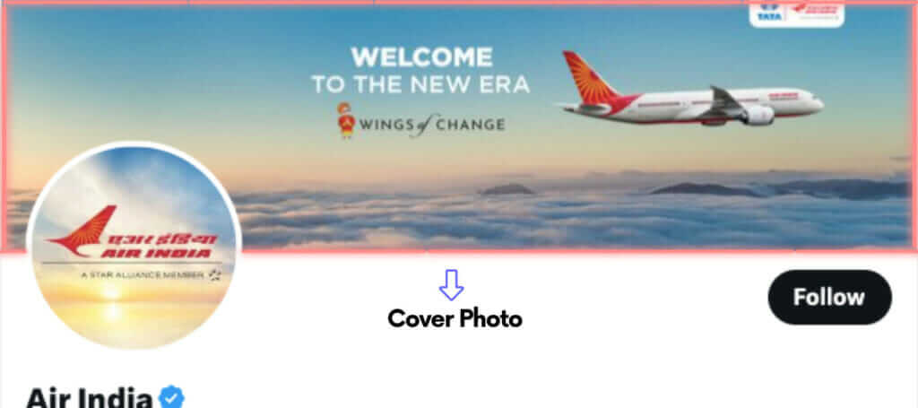 Air India Cover Photo Twitter Market Burner