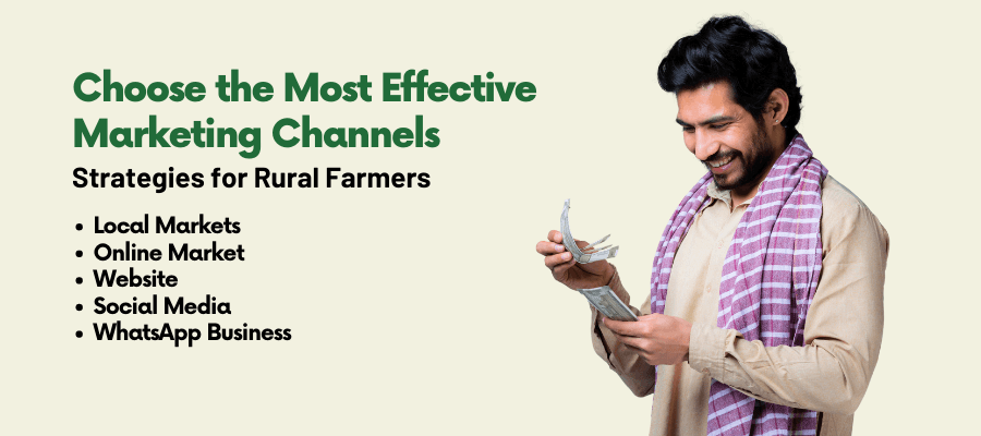 Choose the Most Effective Marketing Channels for Rural Farmers Market Burner