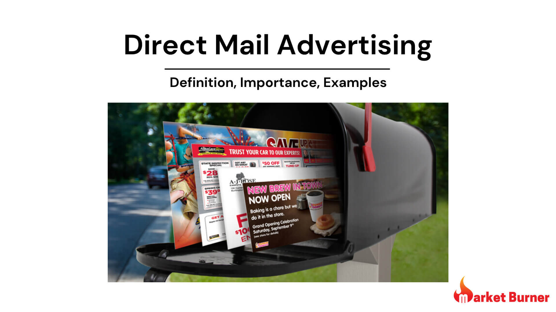 Direct Mail Advertising Market Burner